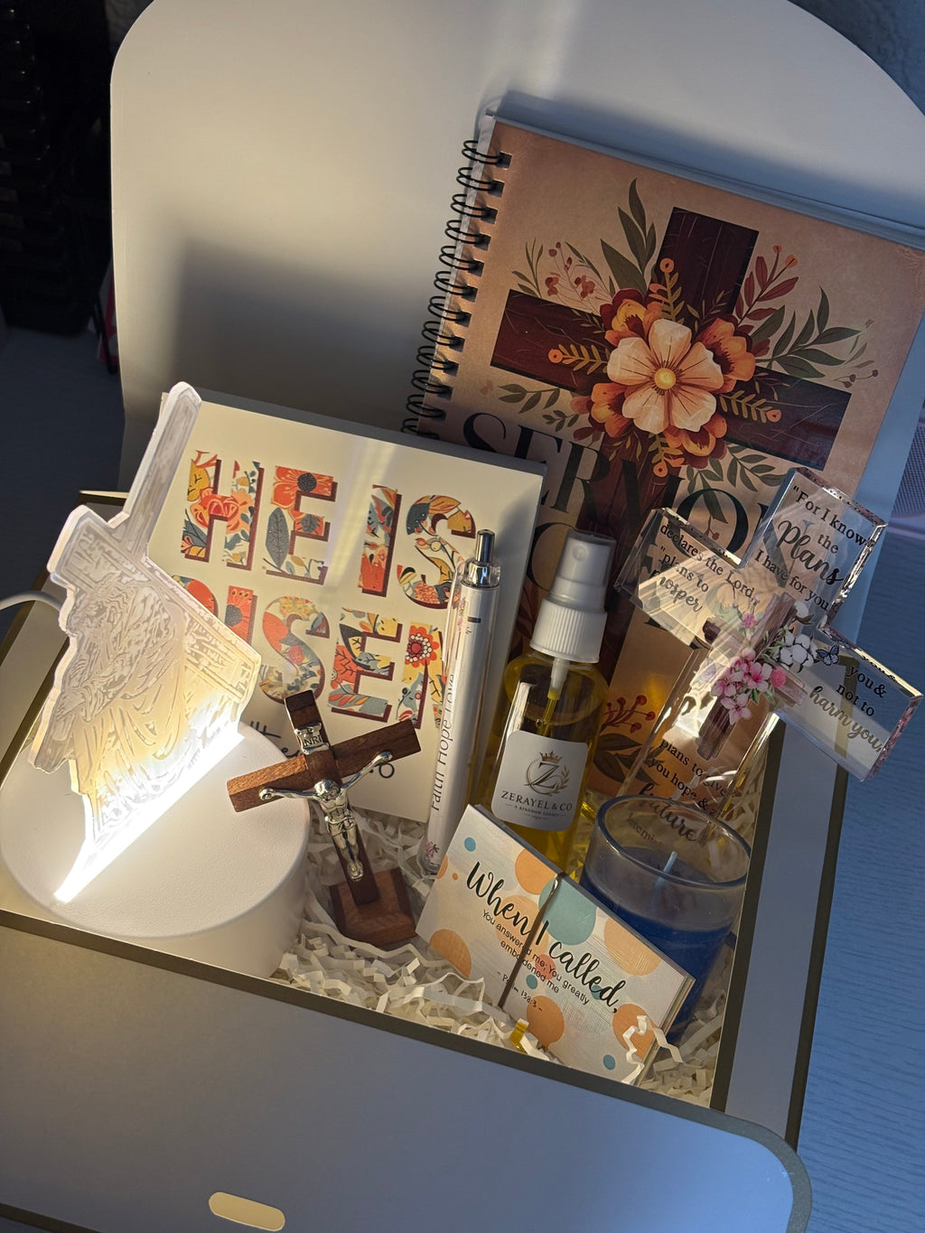 Easter Christian Gift Box | He Is Risen The Third Day