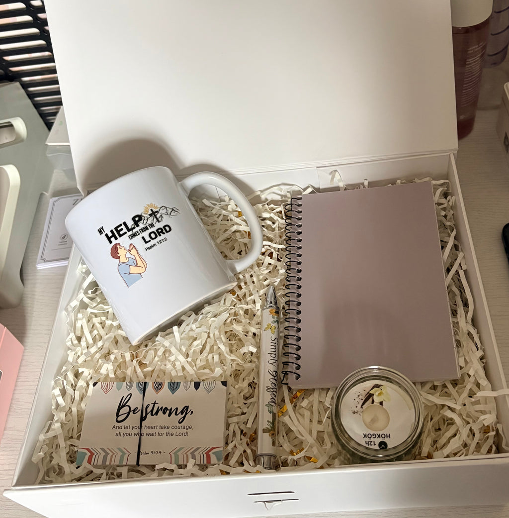 Faith Moves Mountains Mug Gift Set
