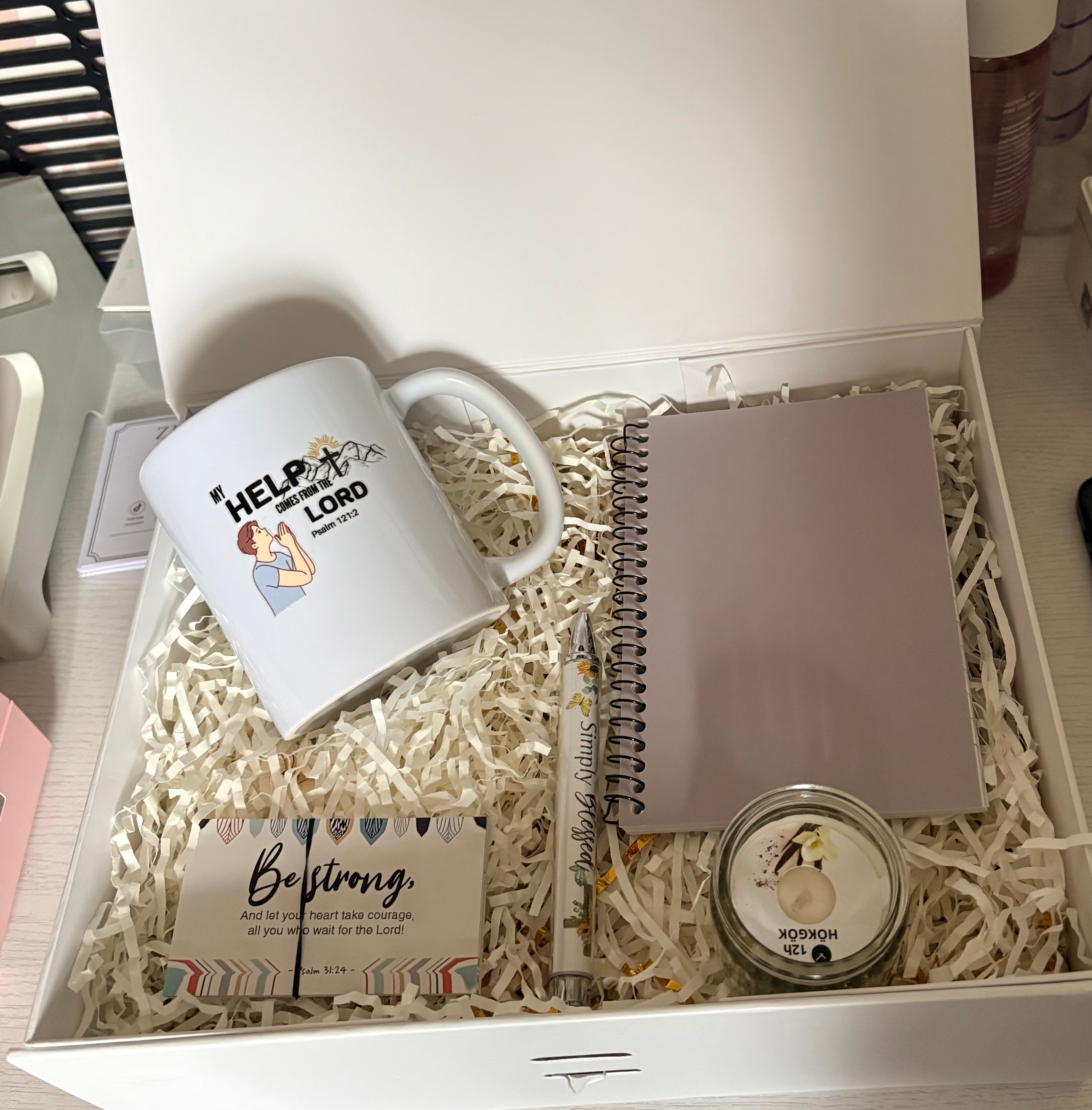 Faith Moves Mountains Mug Gift Set