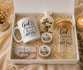 The She Will Not Fall Glasswear Gift Set